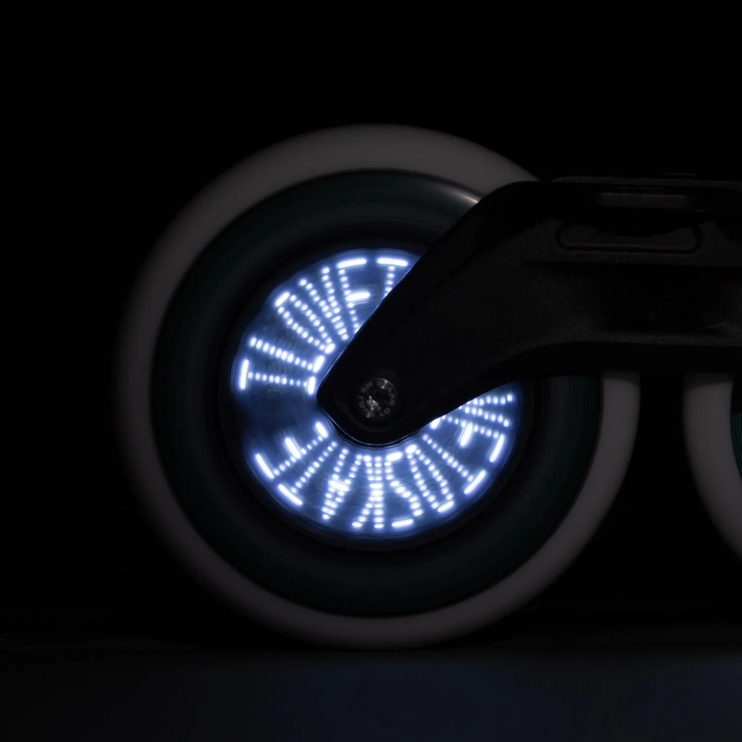 Powerslide Graphix 125 LED-hjul hvid 1 stk 85A