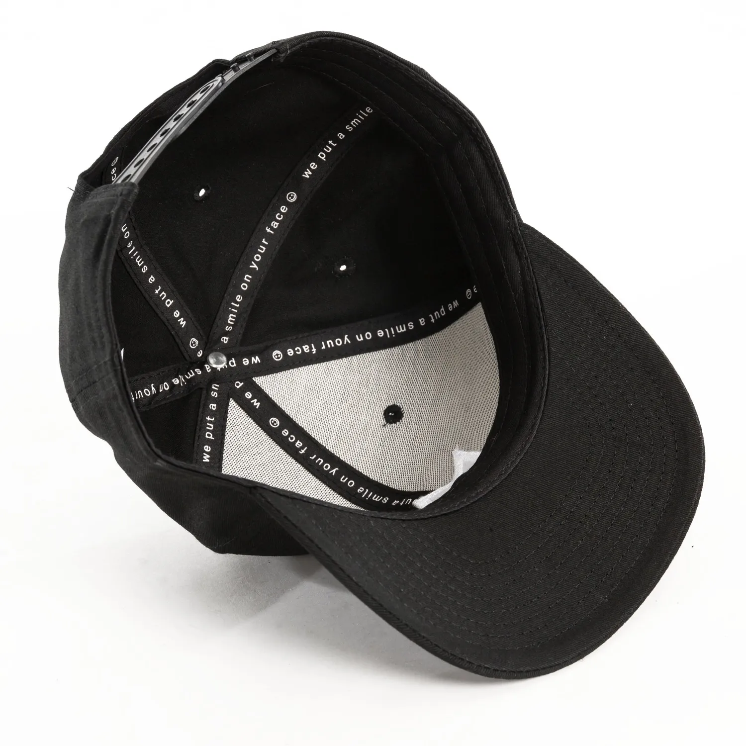Disroyal Cap kasket bomuld sort one-size