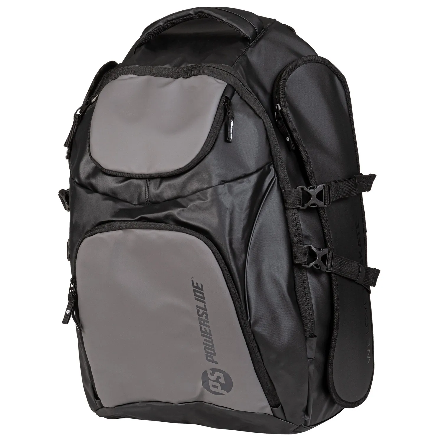Powerslide Circuit Bag Ti skøjtetaske sort rivefast