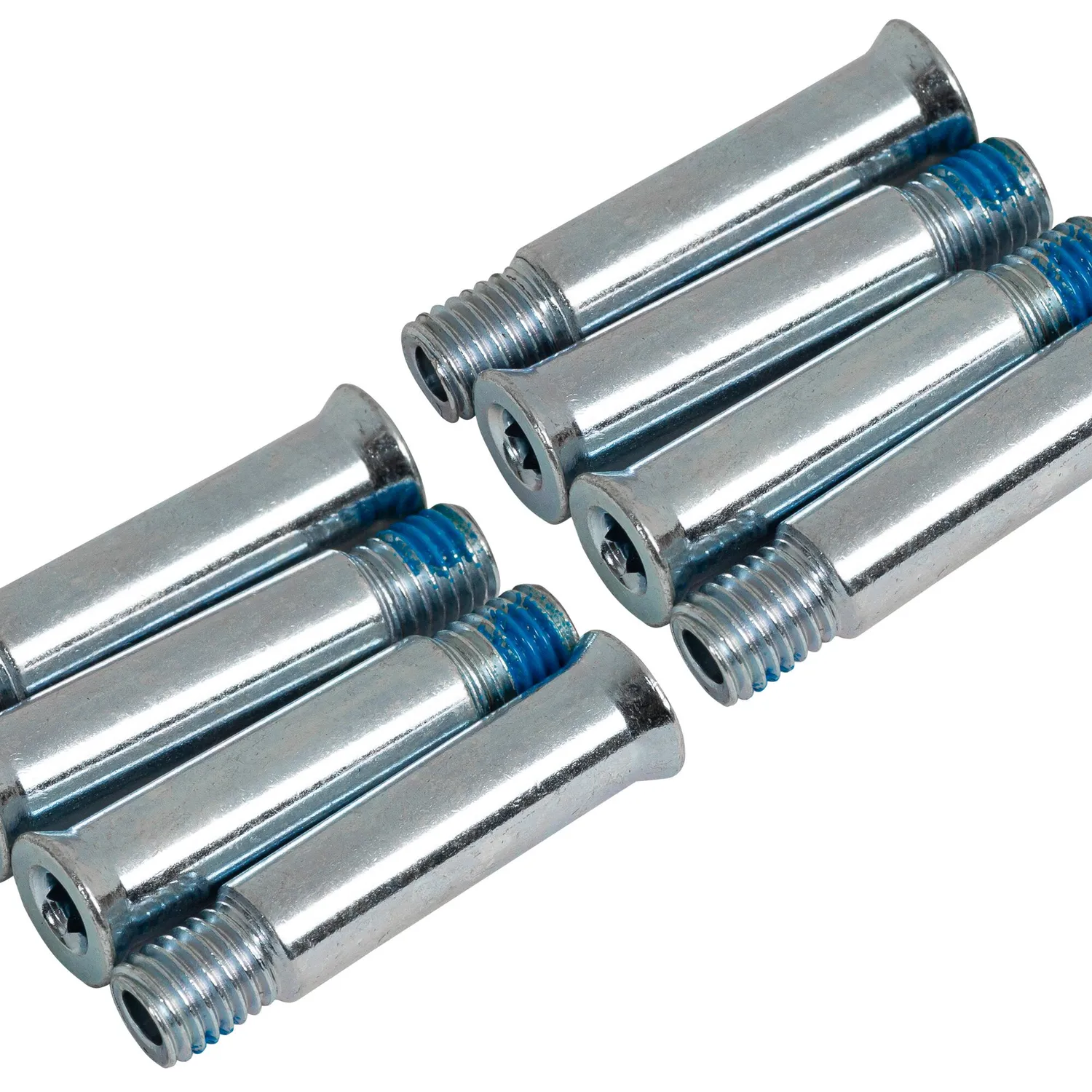 Powerslide Steel Single Axle hjulaksler 8-pak stål
