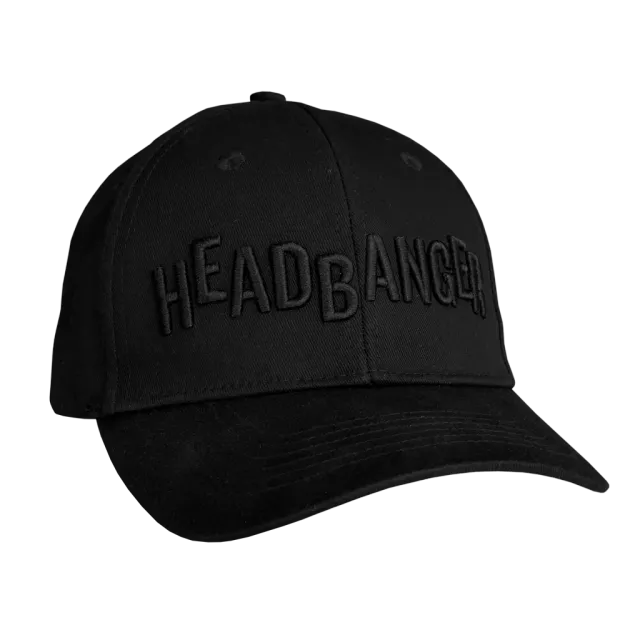 Headbanger Black on Black Flex kasket S/M bomuld stretch