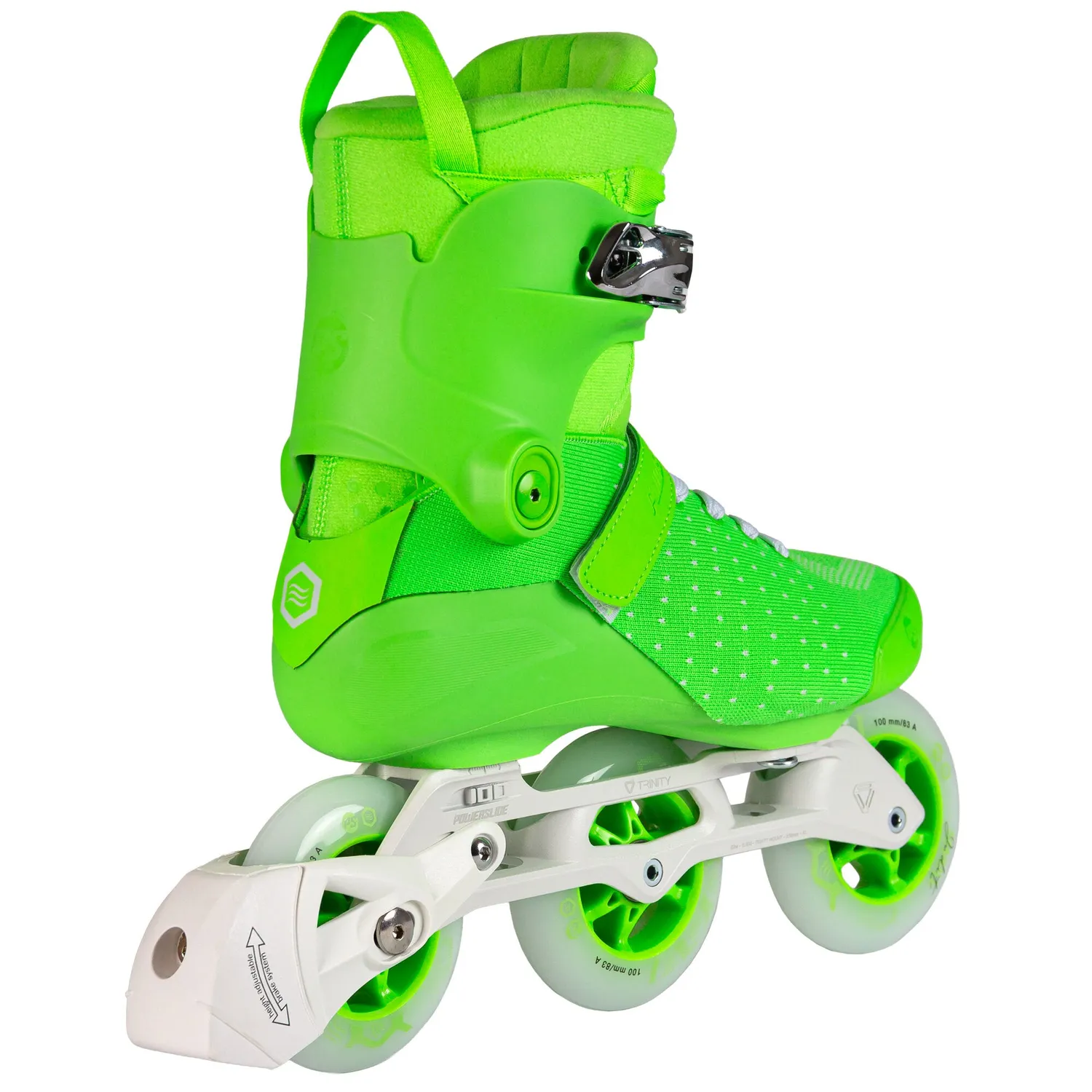 Powerslide Swell Judit Pro 100 inlineskøjter neongrøn