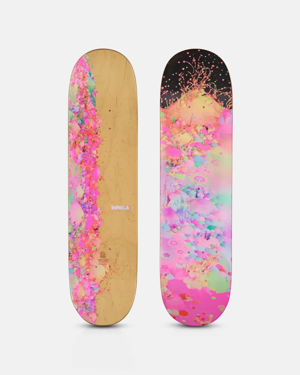 Impala Pip and Pop Deck skateboard Candy Mountain 8.25
