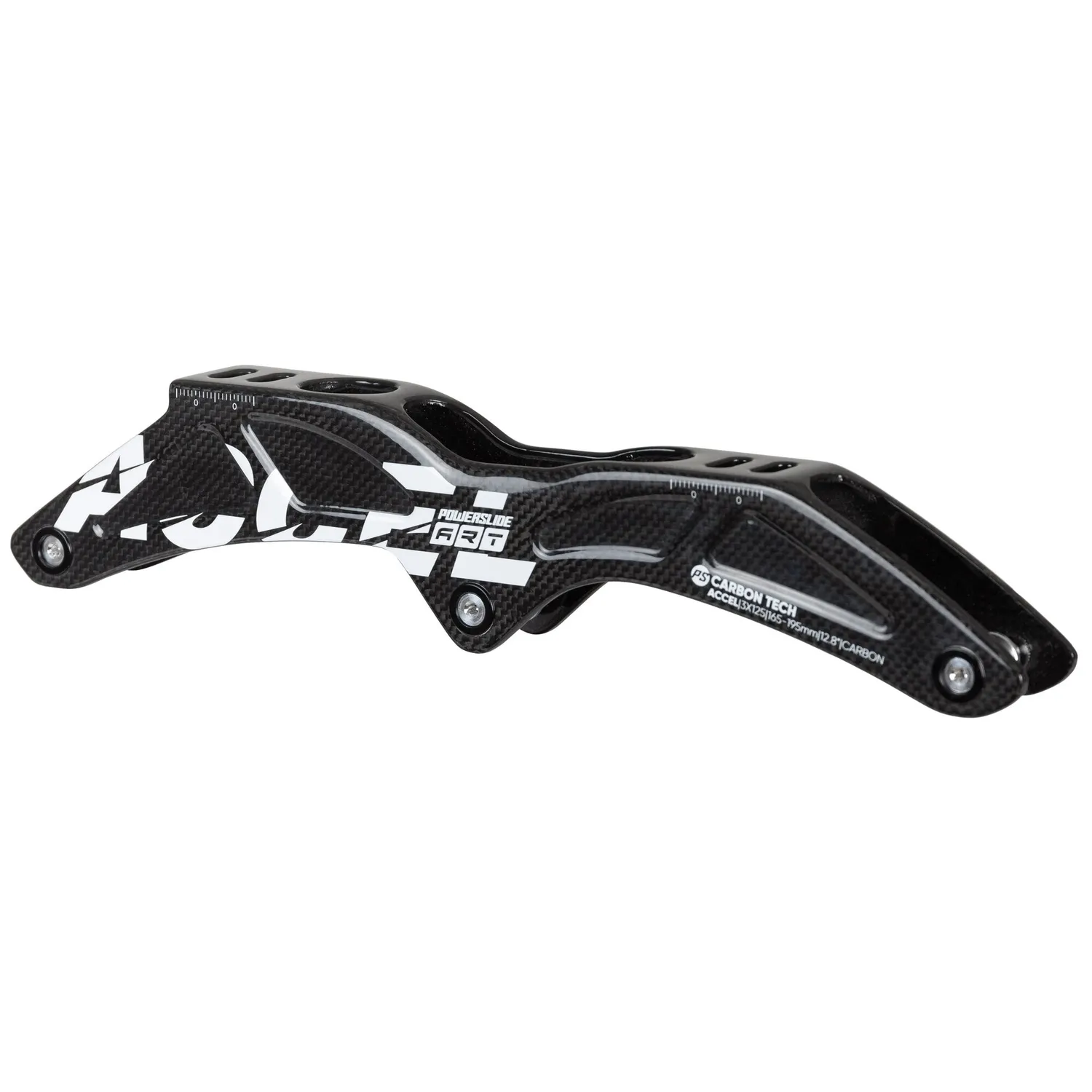 Powerslide Accel Carbon 12.8 3x125 skinne 195 hård