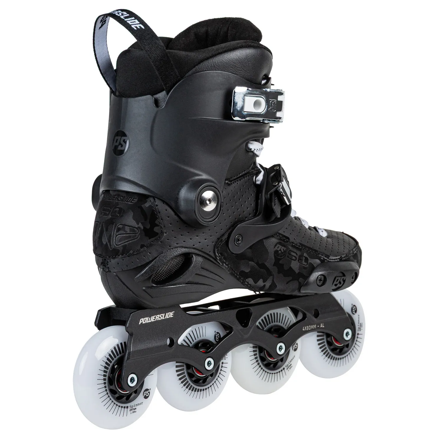 Powerslide S1 inliners 4x80mm sort