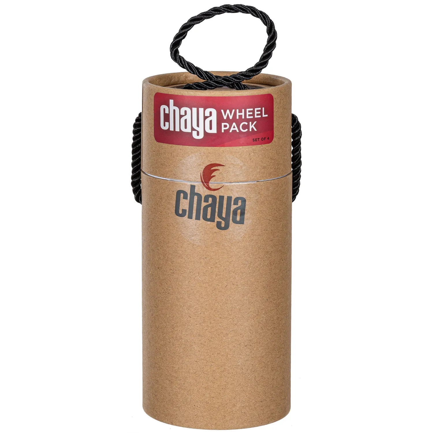 Chaya Drift rulleskøjtehjul 4-pak 95A sort