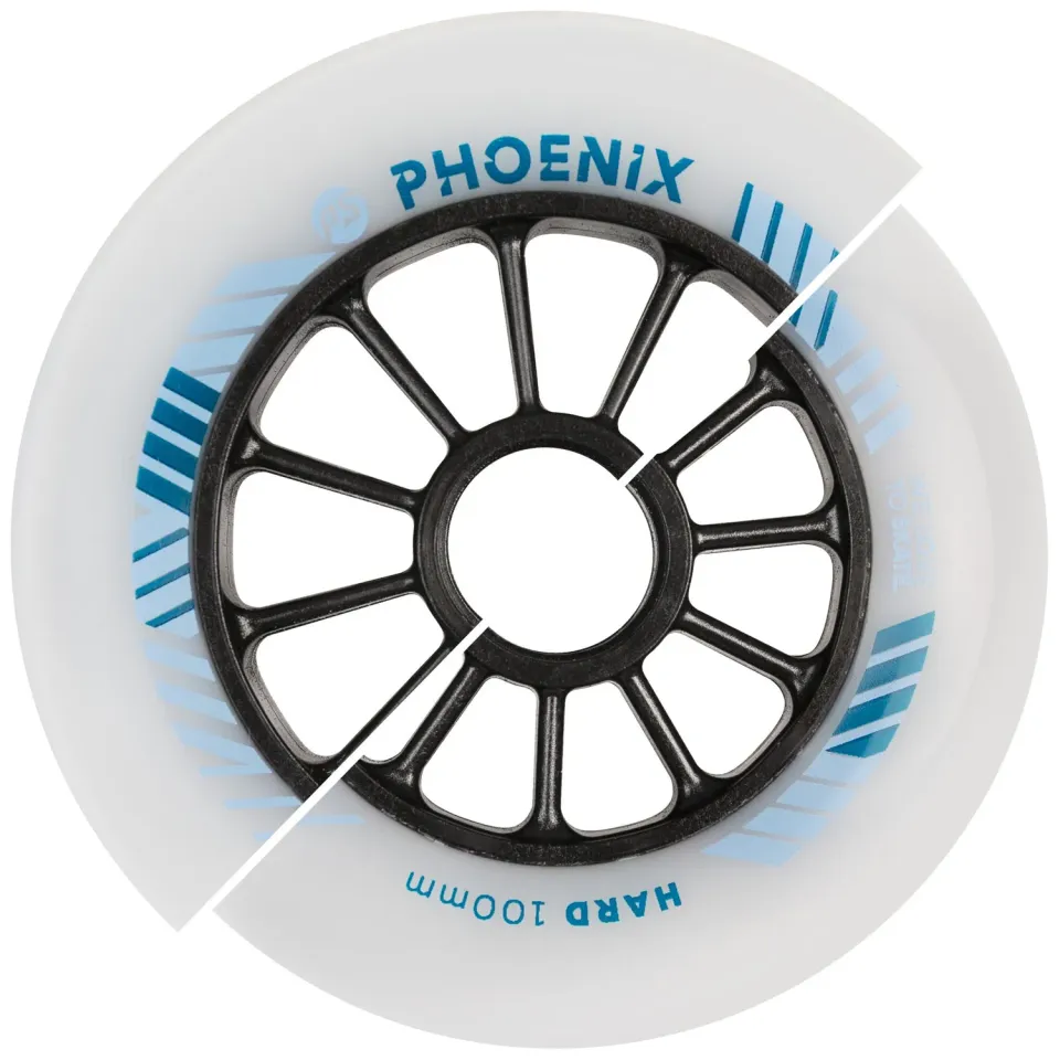 Powerslide Phoenix HILO 110/100 DD Hard hjul 8-pak hård