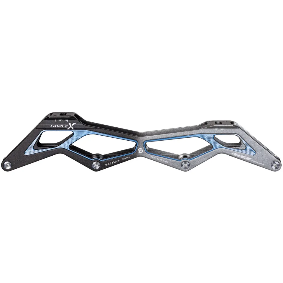 Powerslide Triple X 13.2 4x110 ramme 195 sort