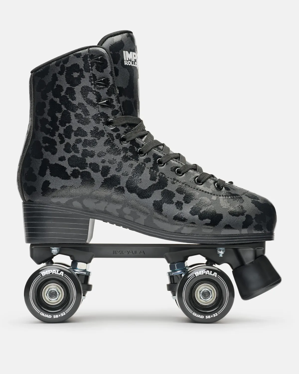 Impala Roller Skates Black Leopard rulleskøjter PVC