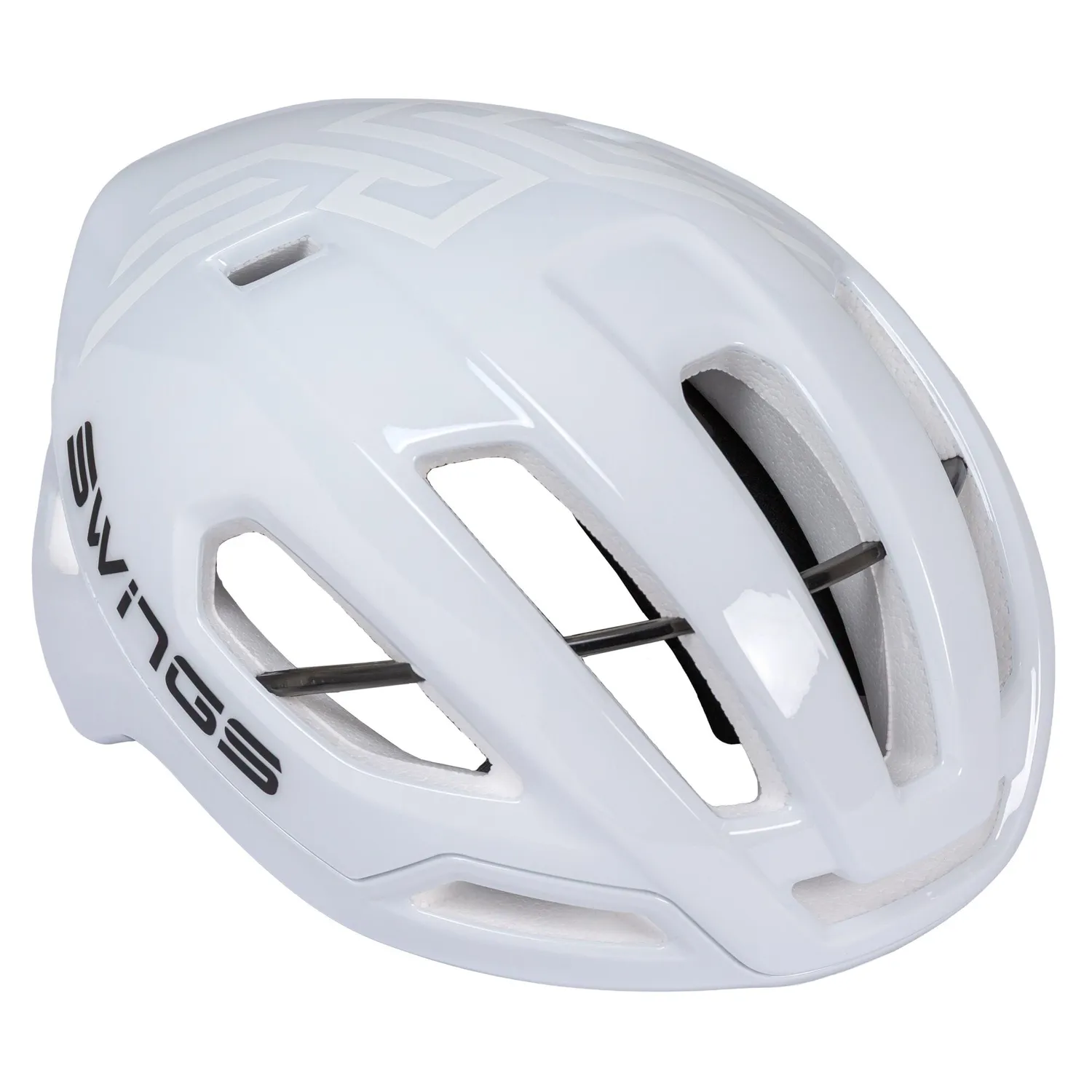 Swings Omen speed hjelm hvid aero 265 g