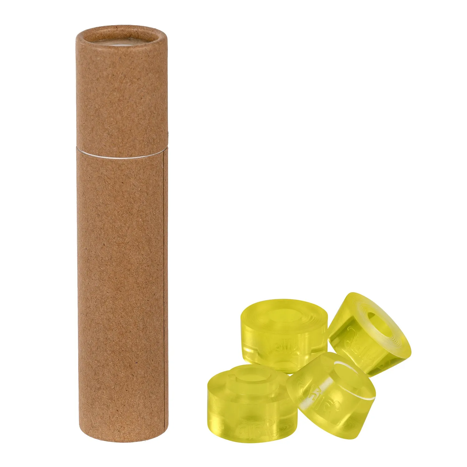 Chaya Jelly Interlock bøsninger 95A gul 12mm