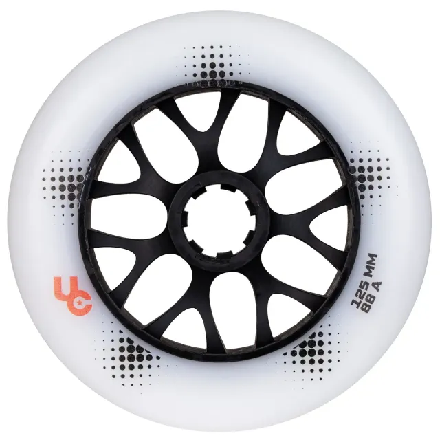 Undercover Team Pro 125/88A inliner hjul hvid 3-pak race