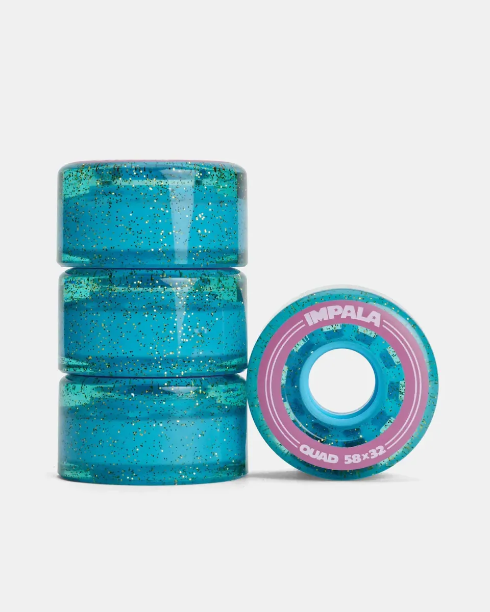 Impala Quad rulleskøjtehjul 4-pak holographic 58mm