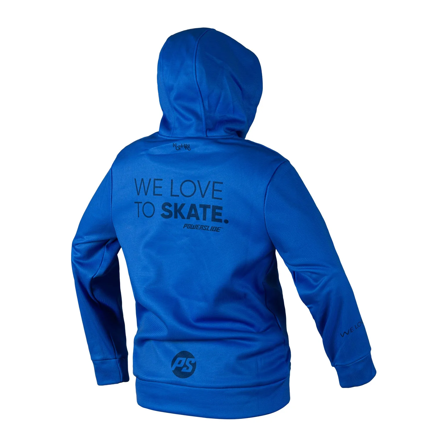 Powerslide Team Hoodie hættetrøje blå til herrer