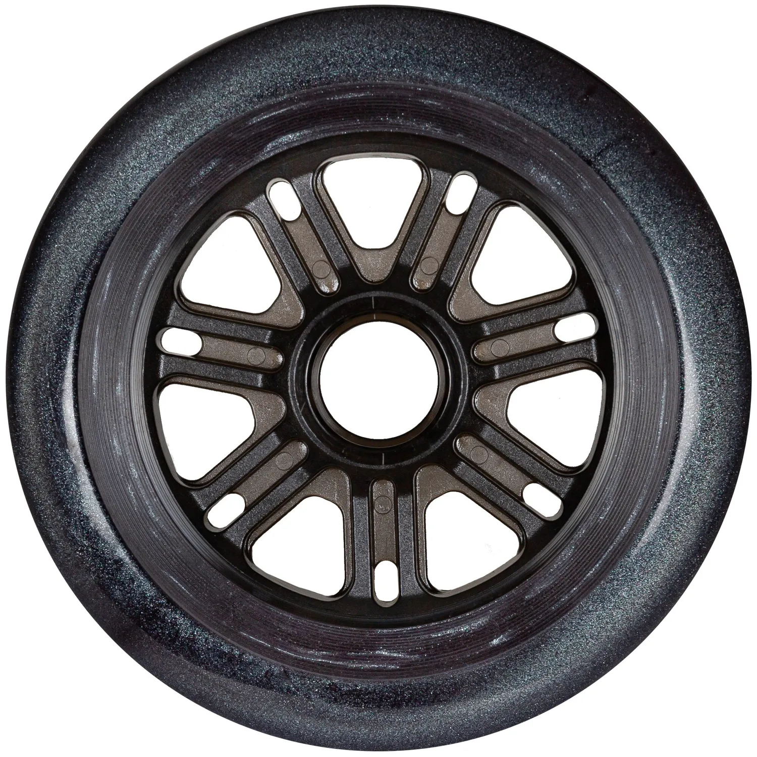 Powerslide Access 125 hjul dark grey 3-pak rund profil