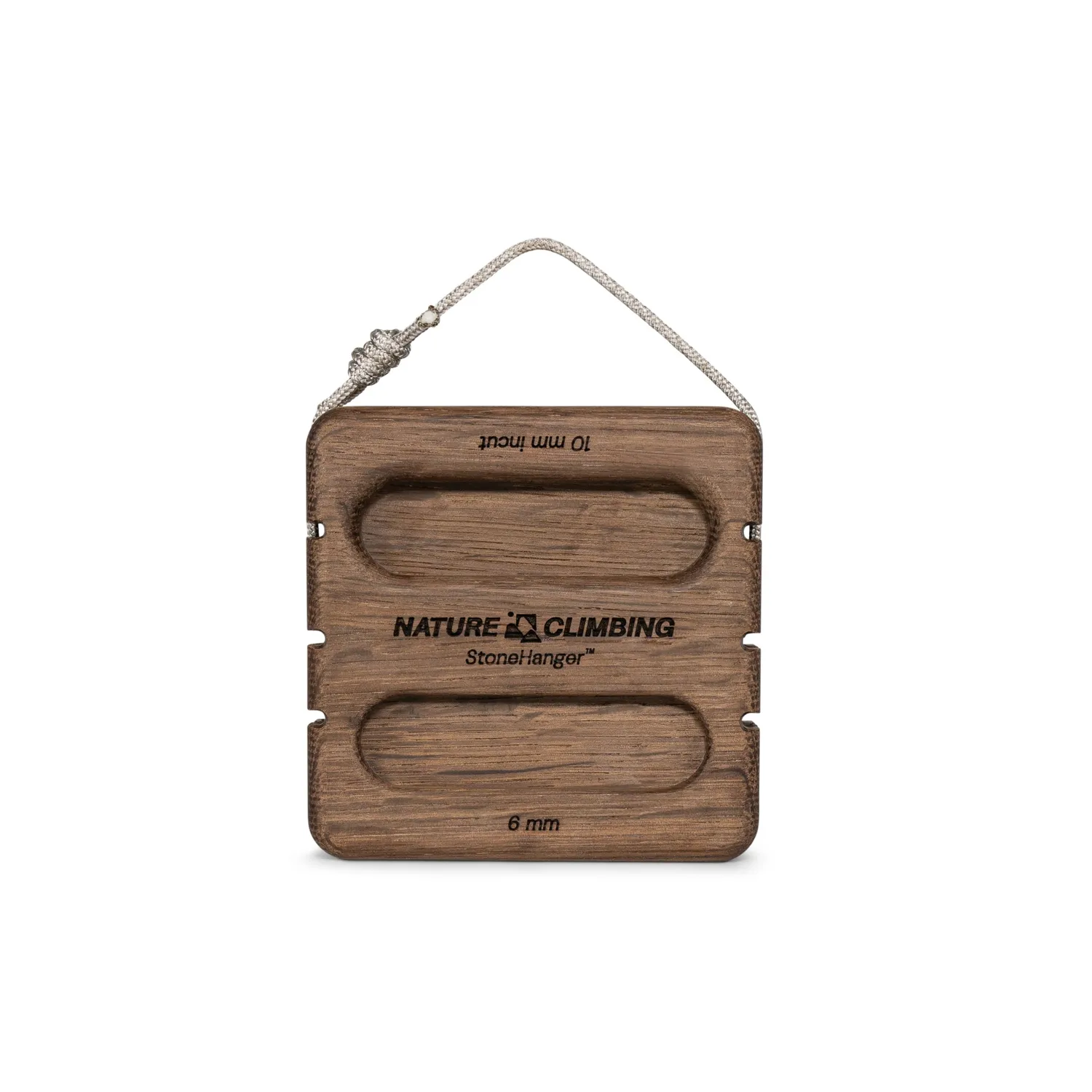 Nature Climbing Stone Hanger hangboard smoked granit 6-20mm