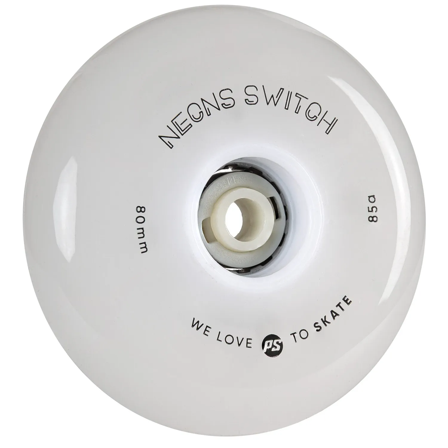 Powerslide Neons Switch LED hjul 80mm 4-pak farveskift
