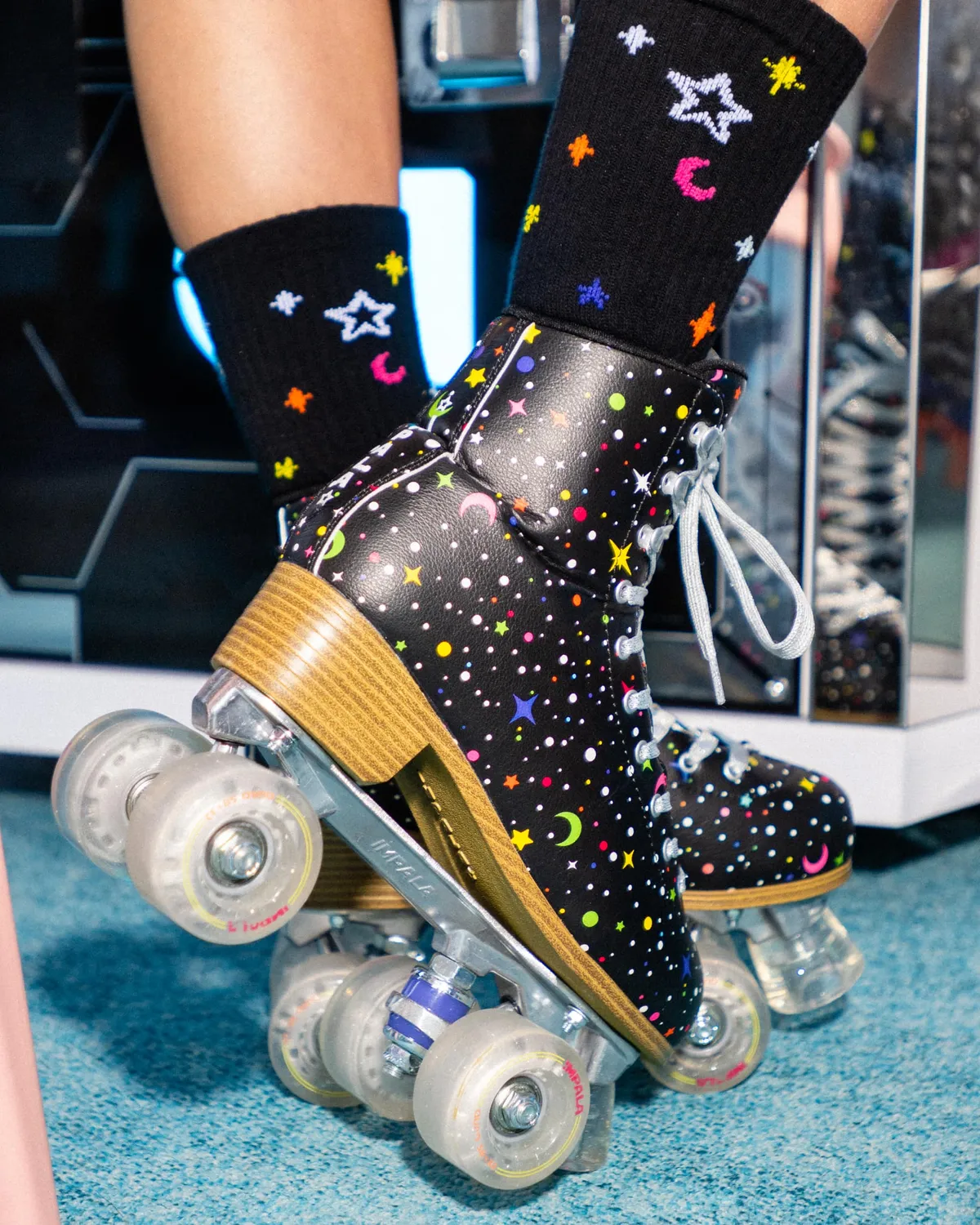 Impala Skate Socks Twinkle skatesokker 3-pak glimmer
