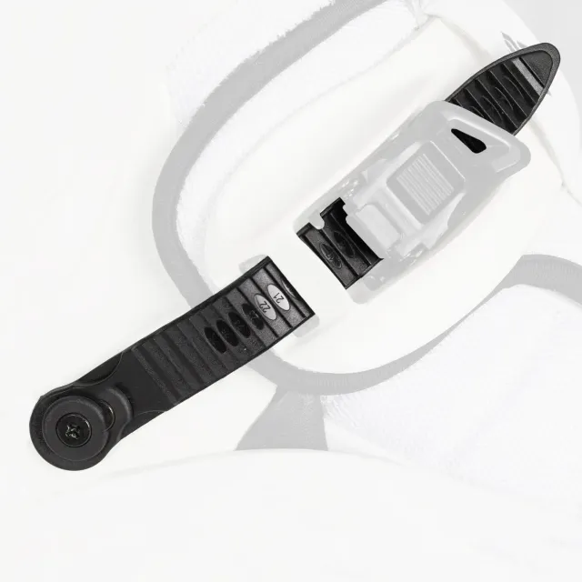 Powerslide Shadow 180mm ankelrem sort ratchet