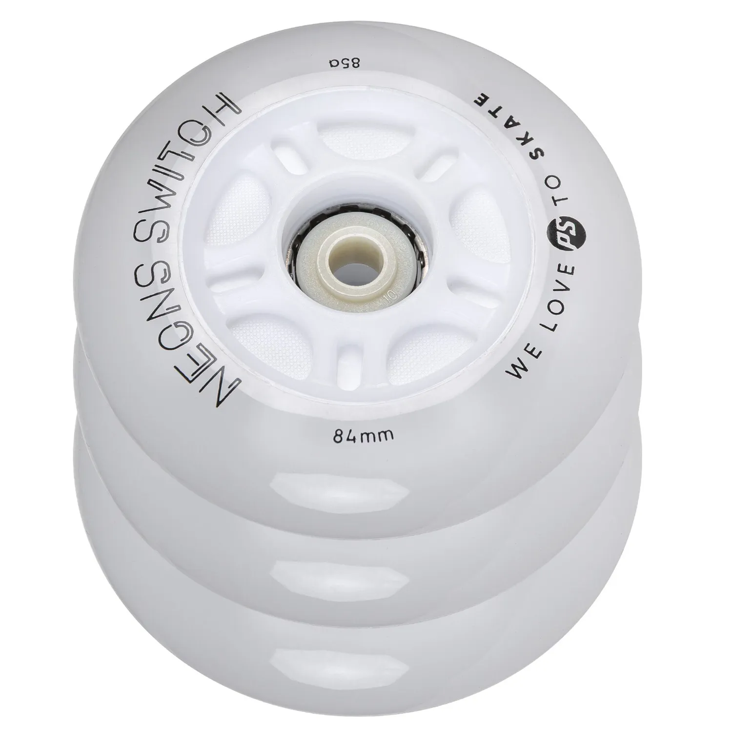 Powerslide Neons Switch LED hjul 4-pak lys