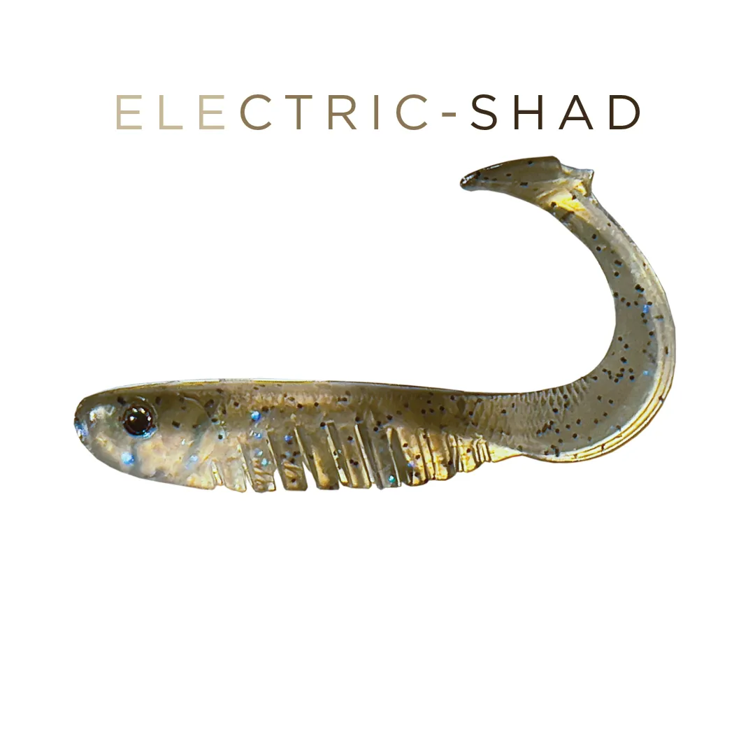 Headbanger BangerRibs 3-1/2 gummiagn 5-pak Lime Shad