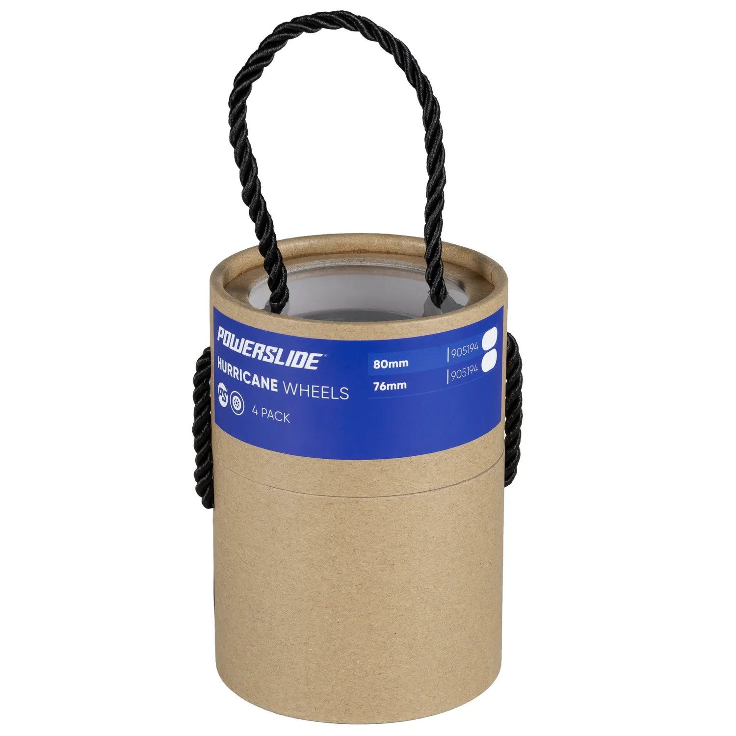 Powerslide Hurricane 76mm 85A hjul rød 4-pak