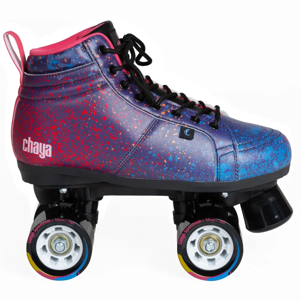 Chaya Airbrush rulleskøjter blå 59mm udendørs