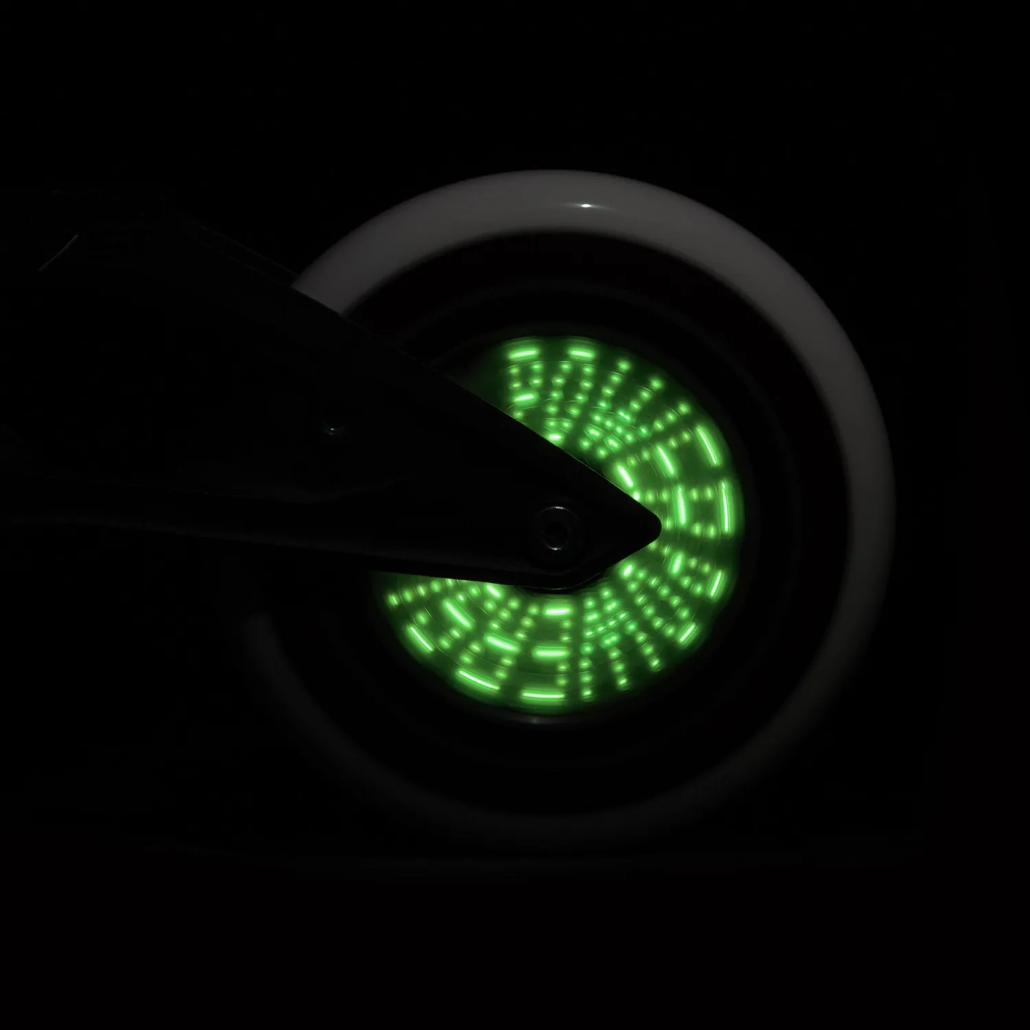 Powerslide Graphix 100mm LED-hjul 85A 1 stk farveskift