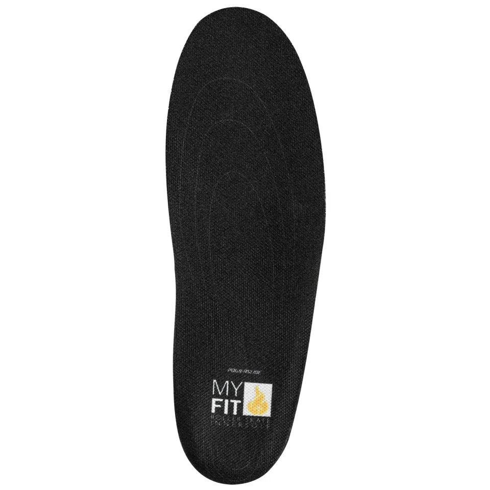 Powerslide MyFit Derby Techsole indlægssål sort tynd