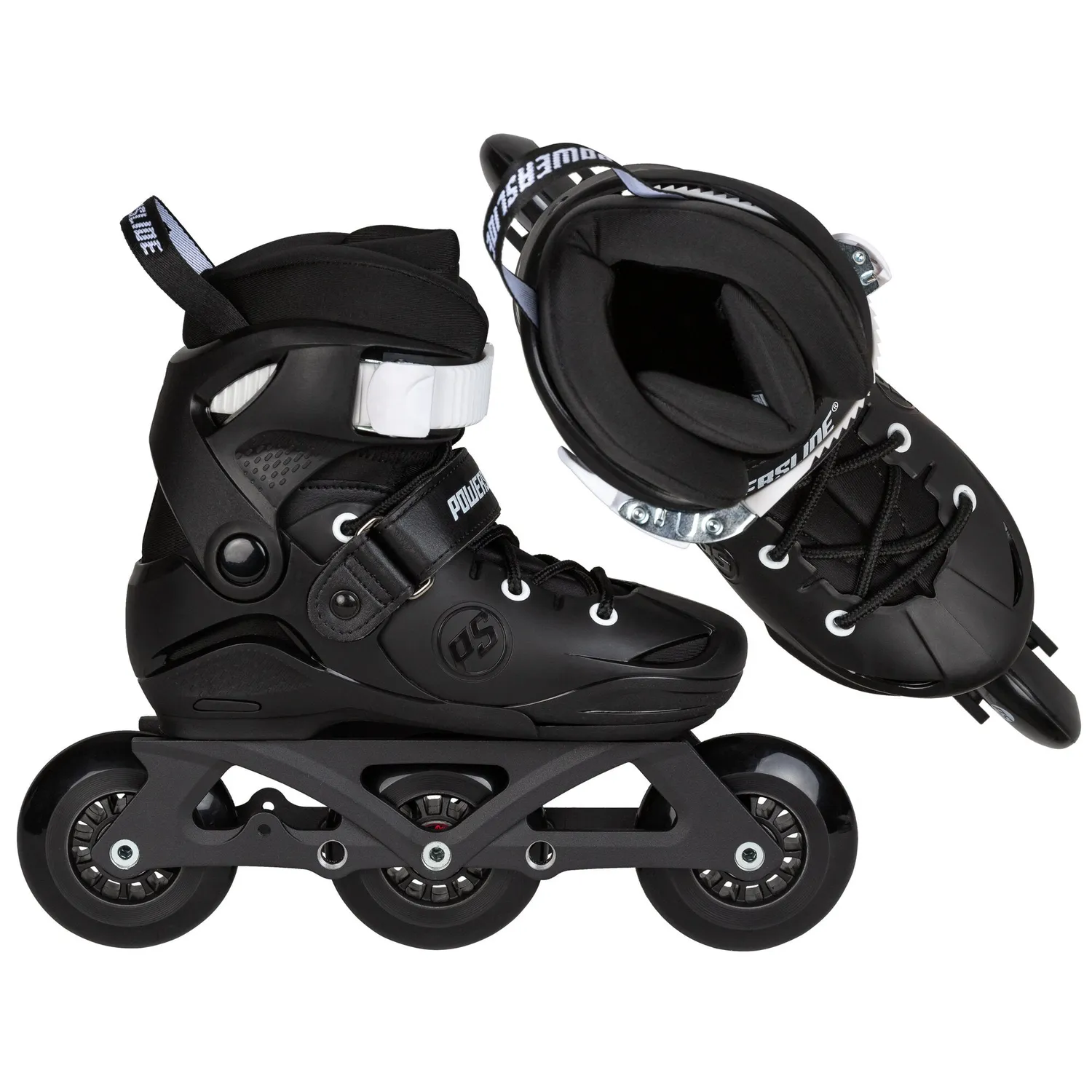 Powerslide Jet Pro Black børne rulleskøjter justerbar 3/4 hjul