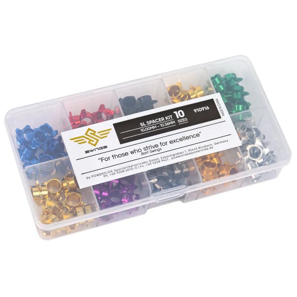 Swings SL spacer sæt 10 str multicolor 8mm