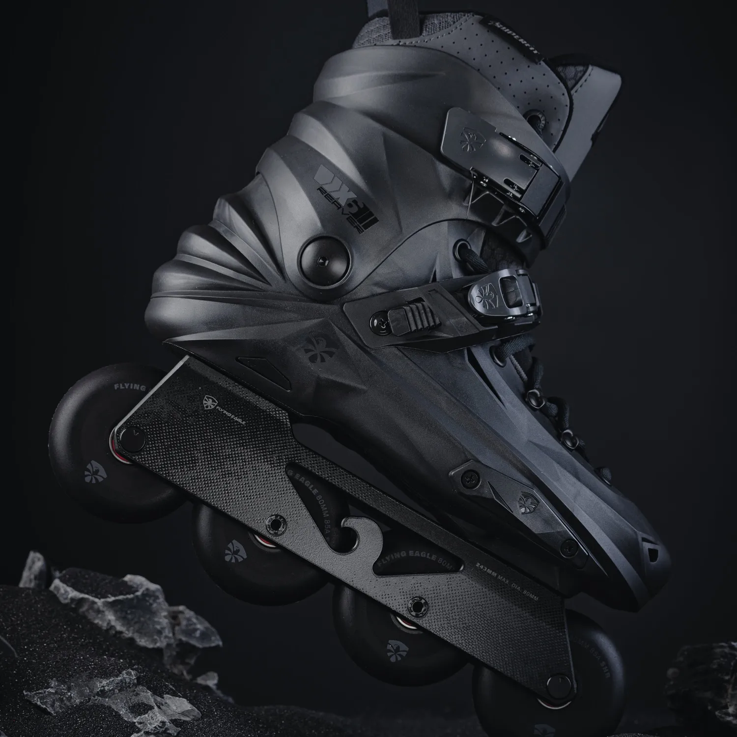 Flying Eagle Reaver inlineskøjter graphite str 42