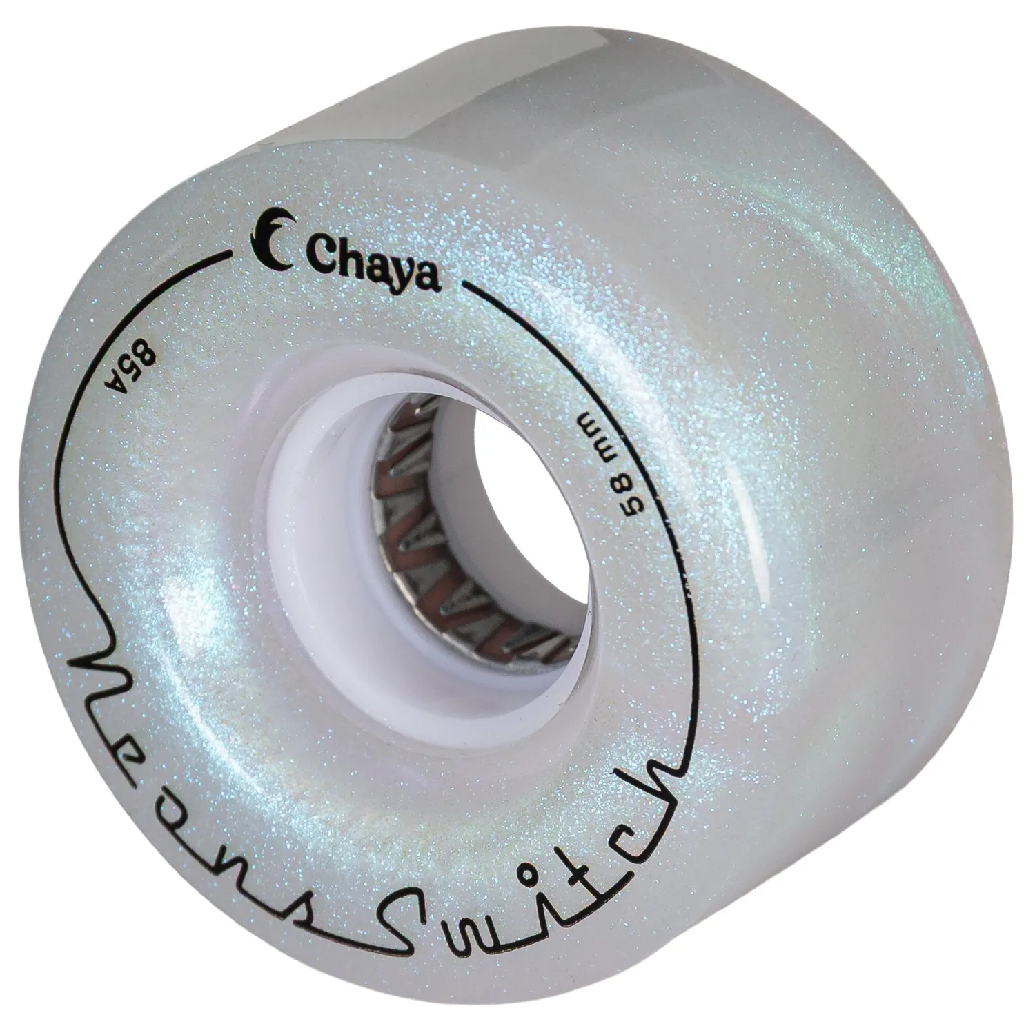 Chaya Neons Switch 58mm LED-hjul 4-pak glitter 85A