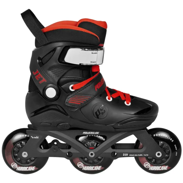 Powerslide Jet Pro Black børne inlineskøjter justerbar