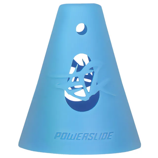Powerslide Cones slalomkegler blå 10-pak tunge