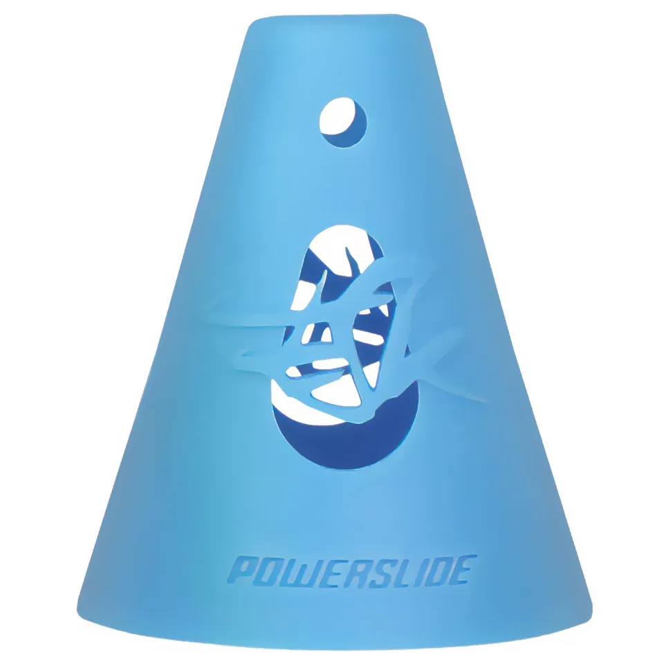 Powerslide Cones slalomkegler blå 10-pak tunge