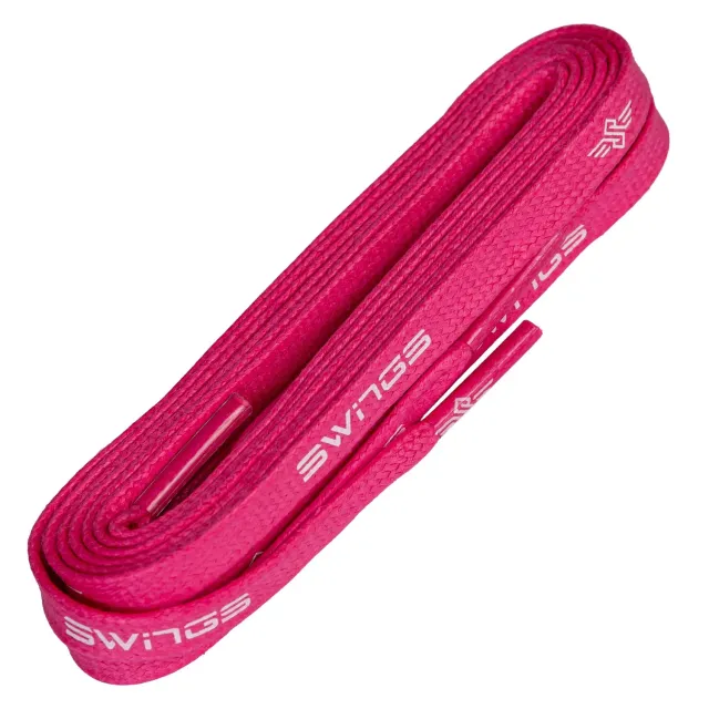 Swings Superlaces snørebånd pink 140cm