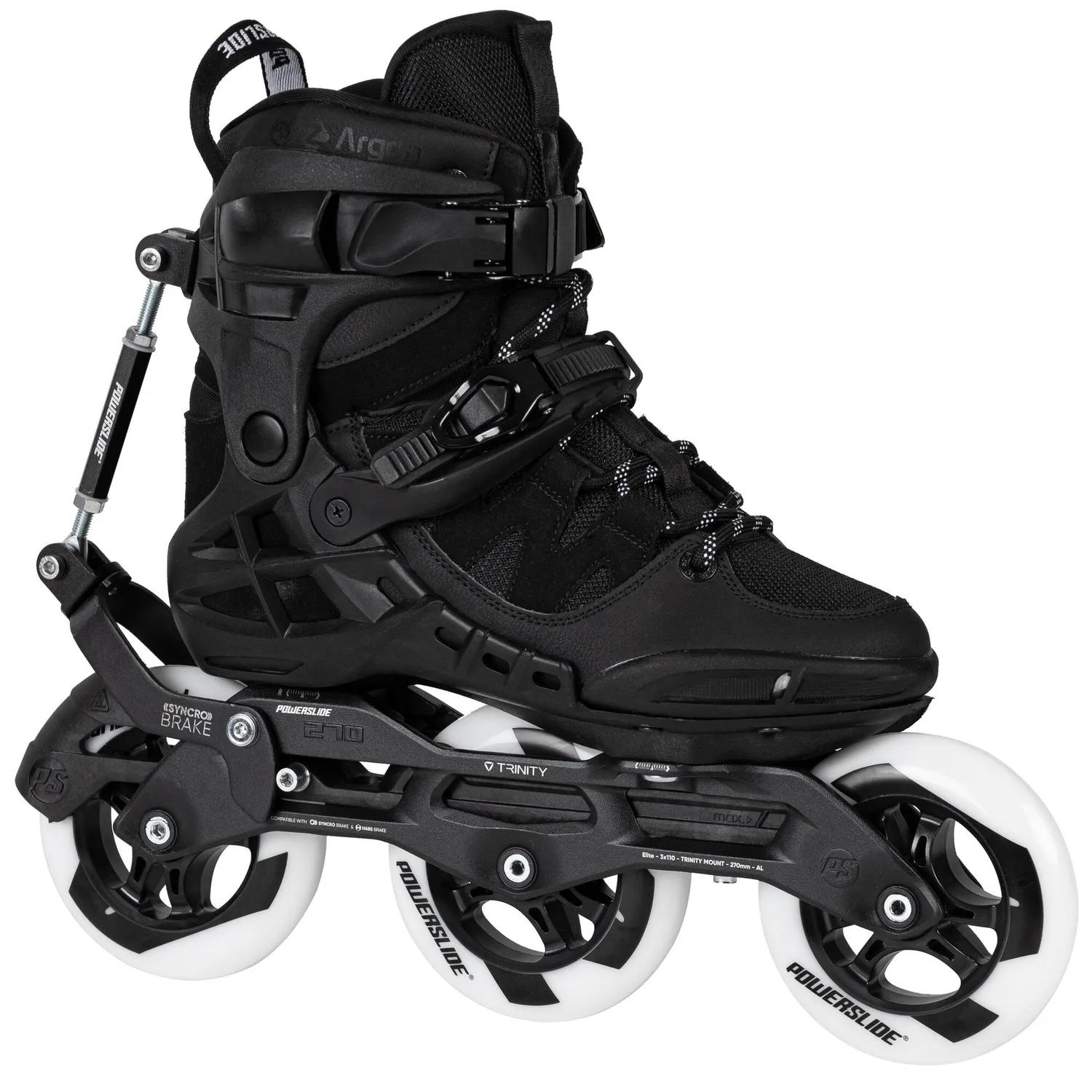 Powerslide Phuzion Argon Syncro Black 110 fitness