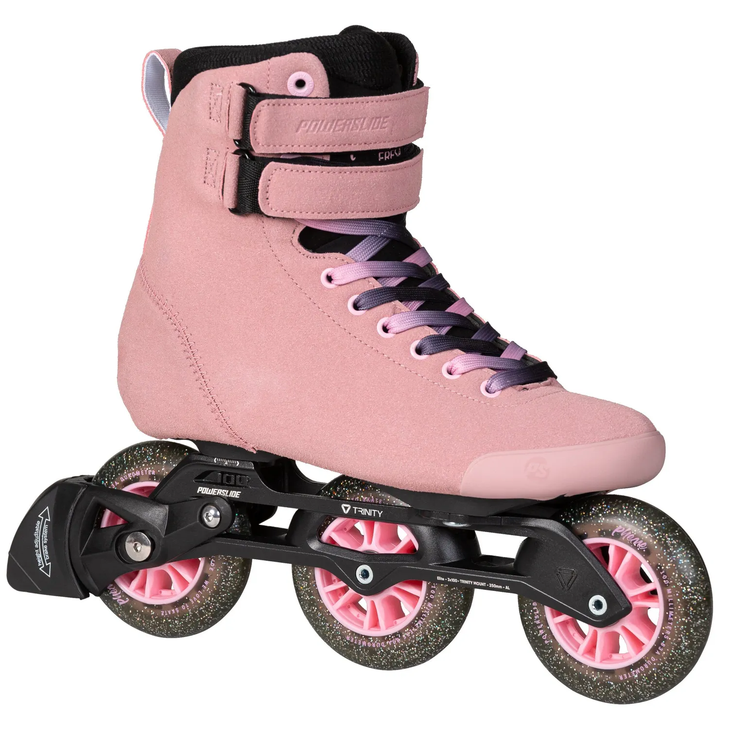 Powerslide Pheme Fresa 100 rulleskojter pink