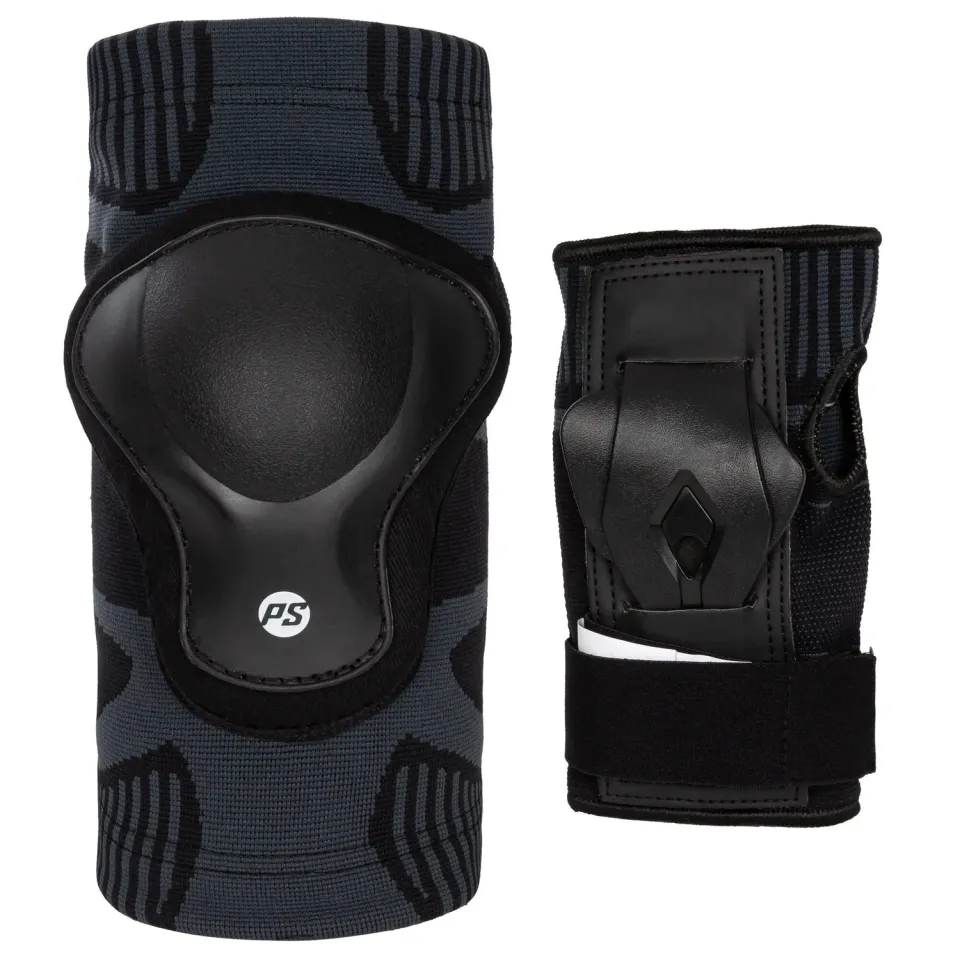Powerslide Onesie Black Dual beskyttelsessæt