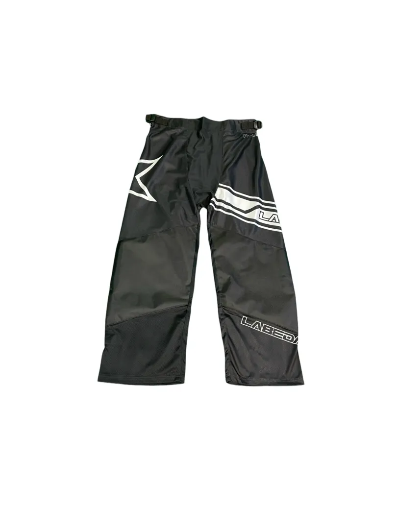 Labeda Pama 7.3 hockeybukser sort/hvid SR SM let