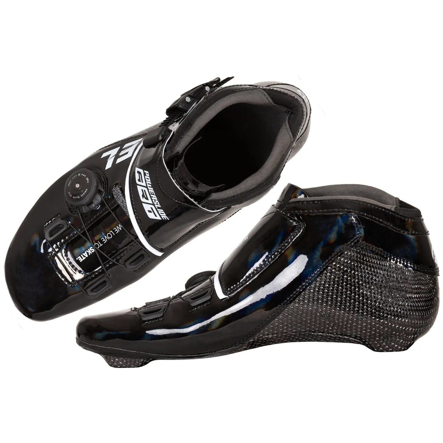 Powerslide Accel 195 racestøvle sort