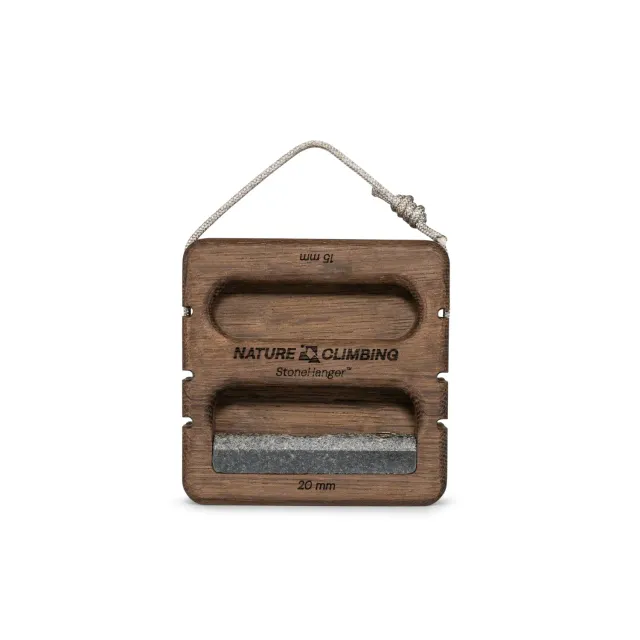Nature Climbing Stone Hanger hangboard smoked granit 6-20mm