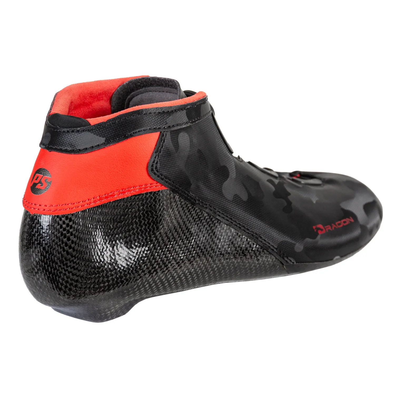 Powerslide Dragon PDS racestøvle sort carbon