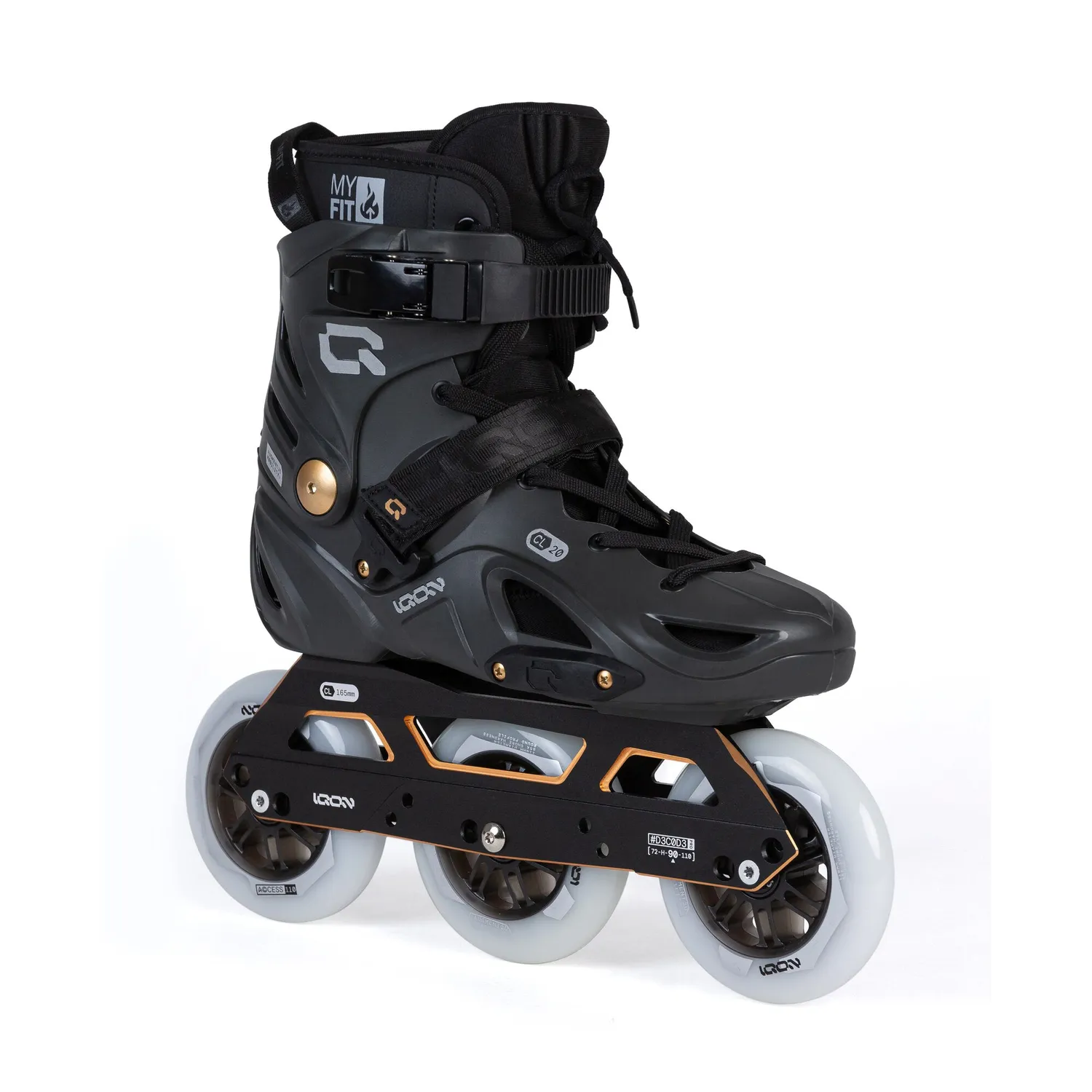 Iqon CL20 inlineskøjte 3x110 41-42