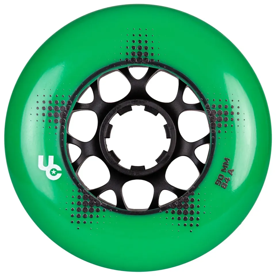 Undercover Team Pro 90mm hjul grøn 84A 4-pak