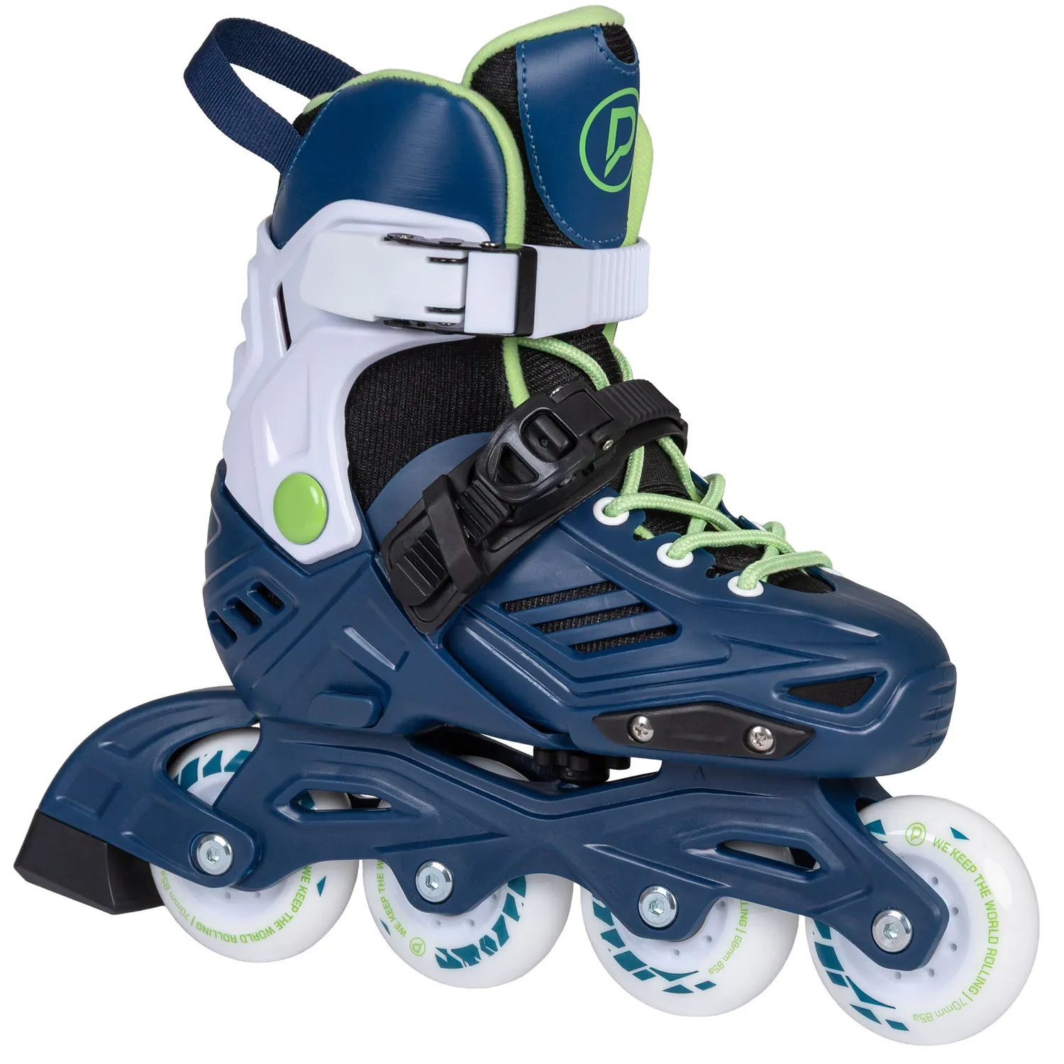 Playlife Khaan LTD Deep Blue rulleskøjter justerbar børn