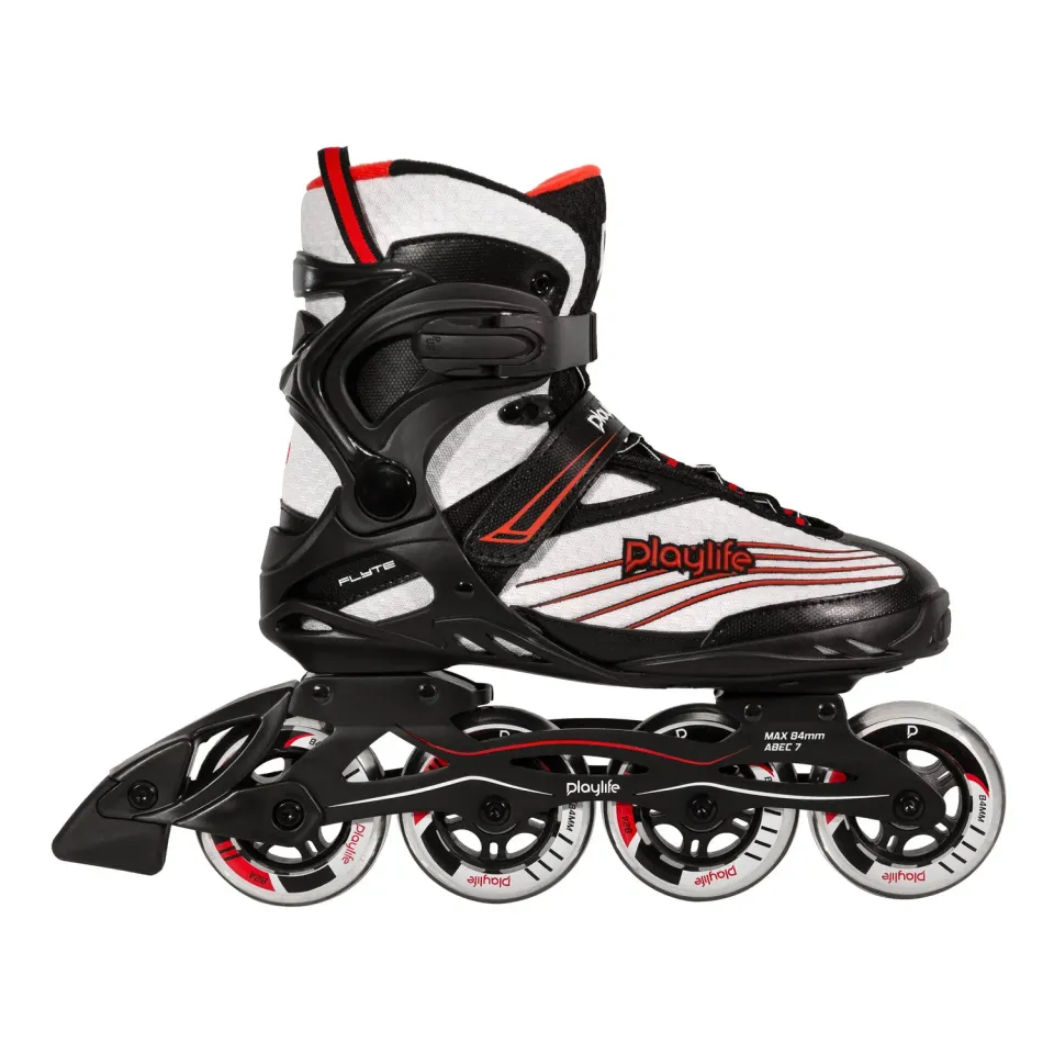 Playlife Flyte Black 84 inliners sort 84mm