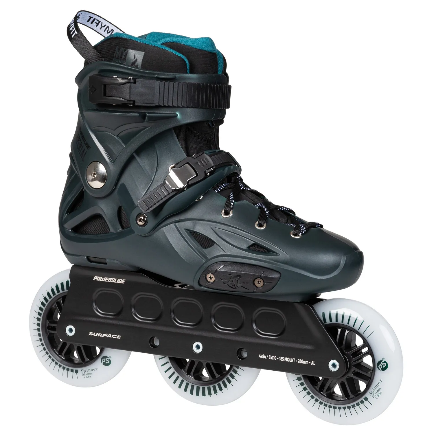 Powerslide Imperial Darkteal 110 urban skøjter 3x110