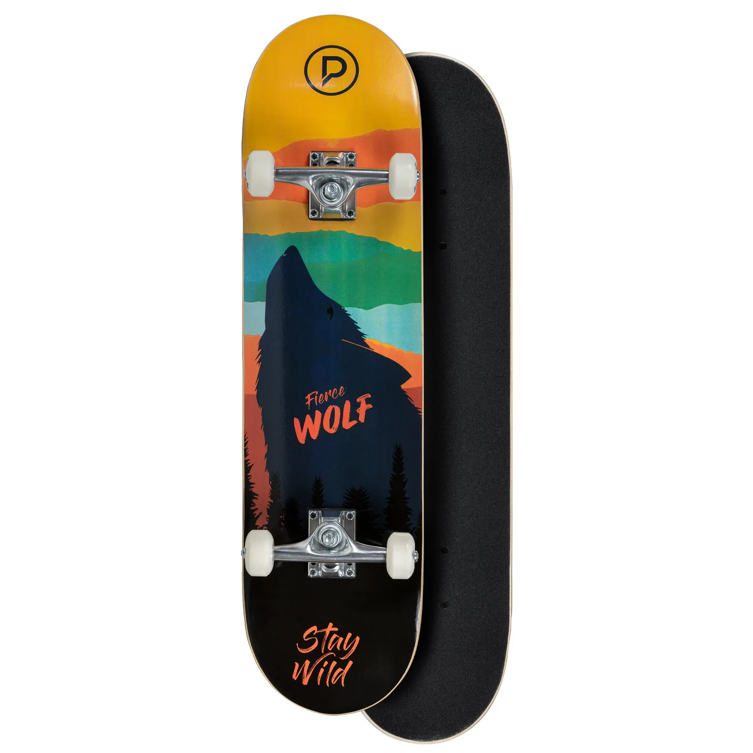Playlife Fierce Wolf skateboard 31x8" komplet